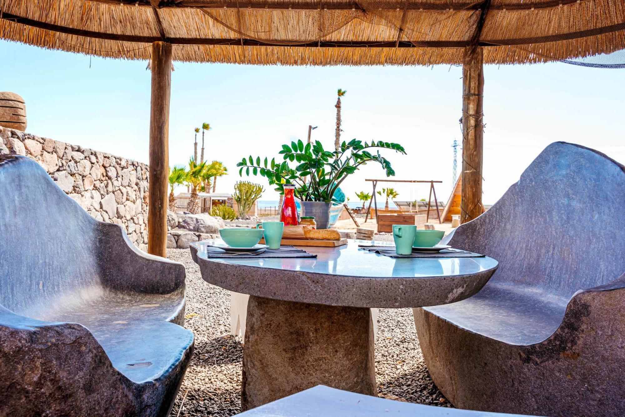 Finca De Arrieta Village - Yurts And Stone Cottages - Shared Pool - Walking Distance To Arrieta Beach - Eco Friendly Tabayesco Exteriör bild